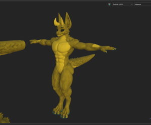 Furbrushed Selumy  Normal Maps Only