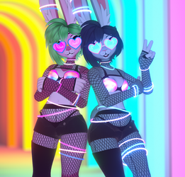 MaloRave- Rave Outfit for the MaloBun