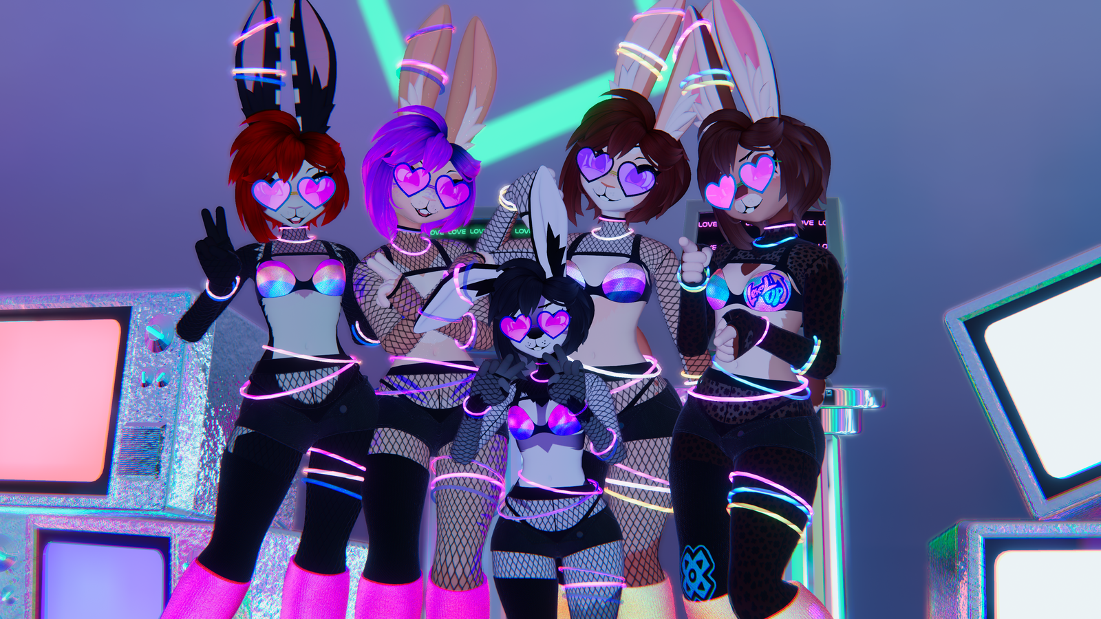 MaloRave- Rave Outfit for the MaloBun