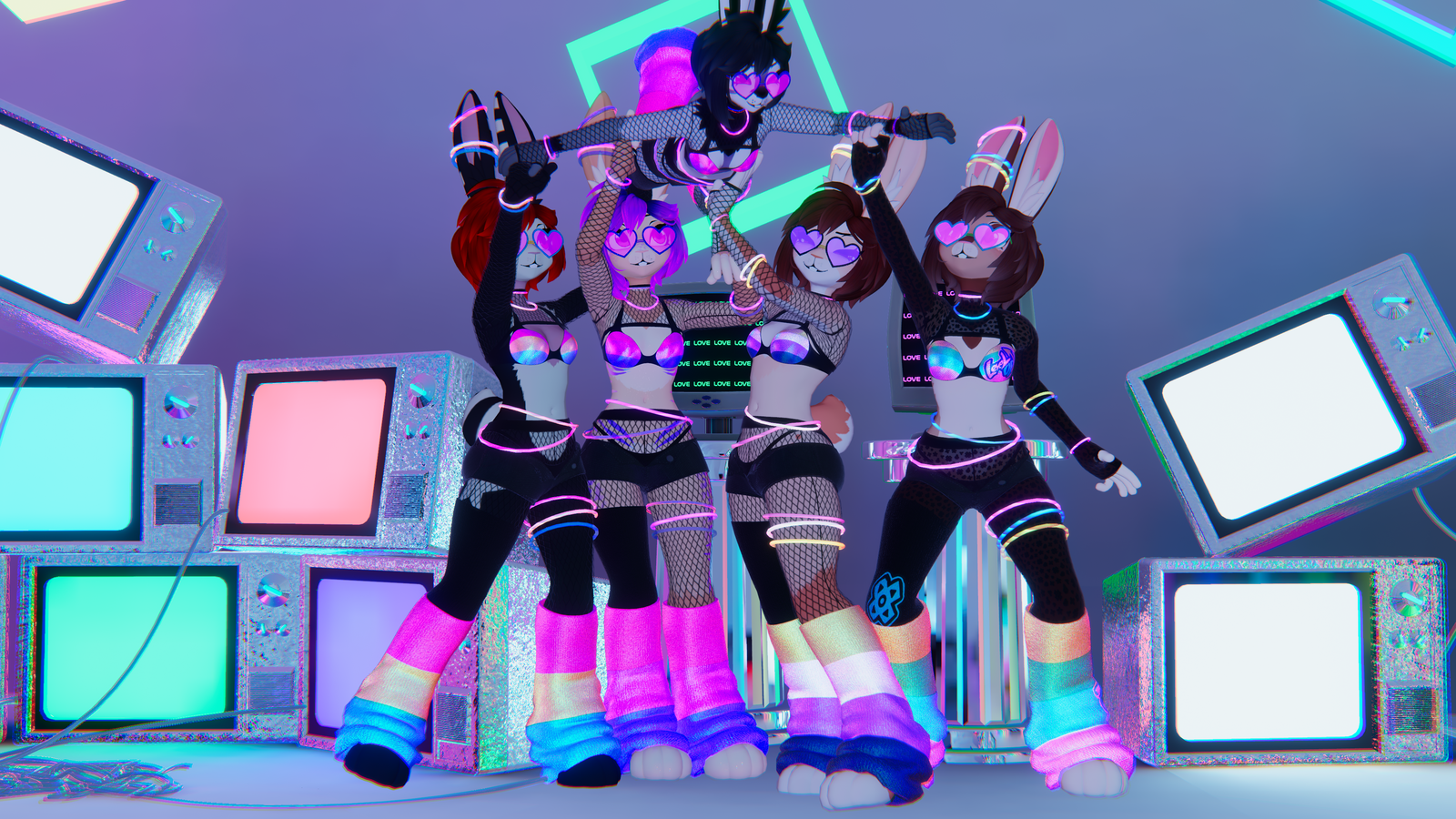 MaloRave- Rave Outfit for the MaloBun
