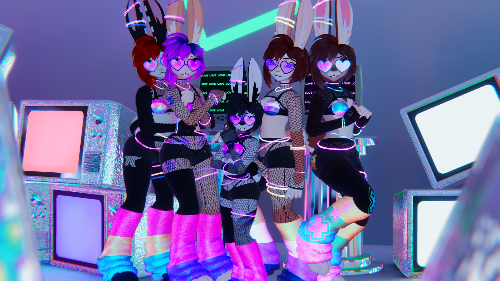 MaloRave- Rave Outfit for the MaloBun