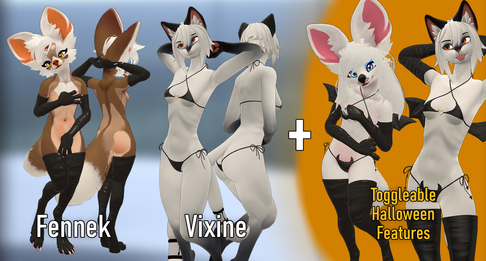 Sling Outfit + Gloves & Leggings for the Fennek and Vixine