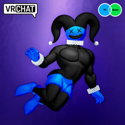 Hester the Balloon Jester (PC + Quest VRChat Avatar)