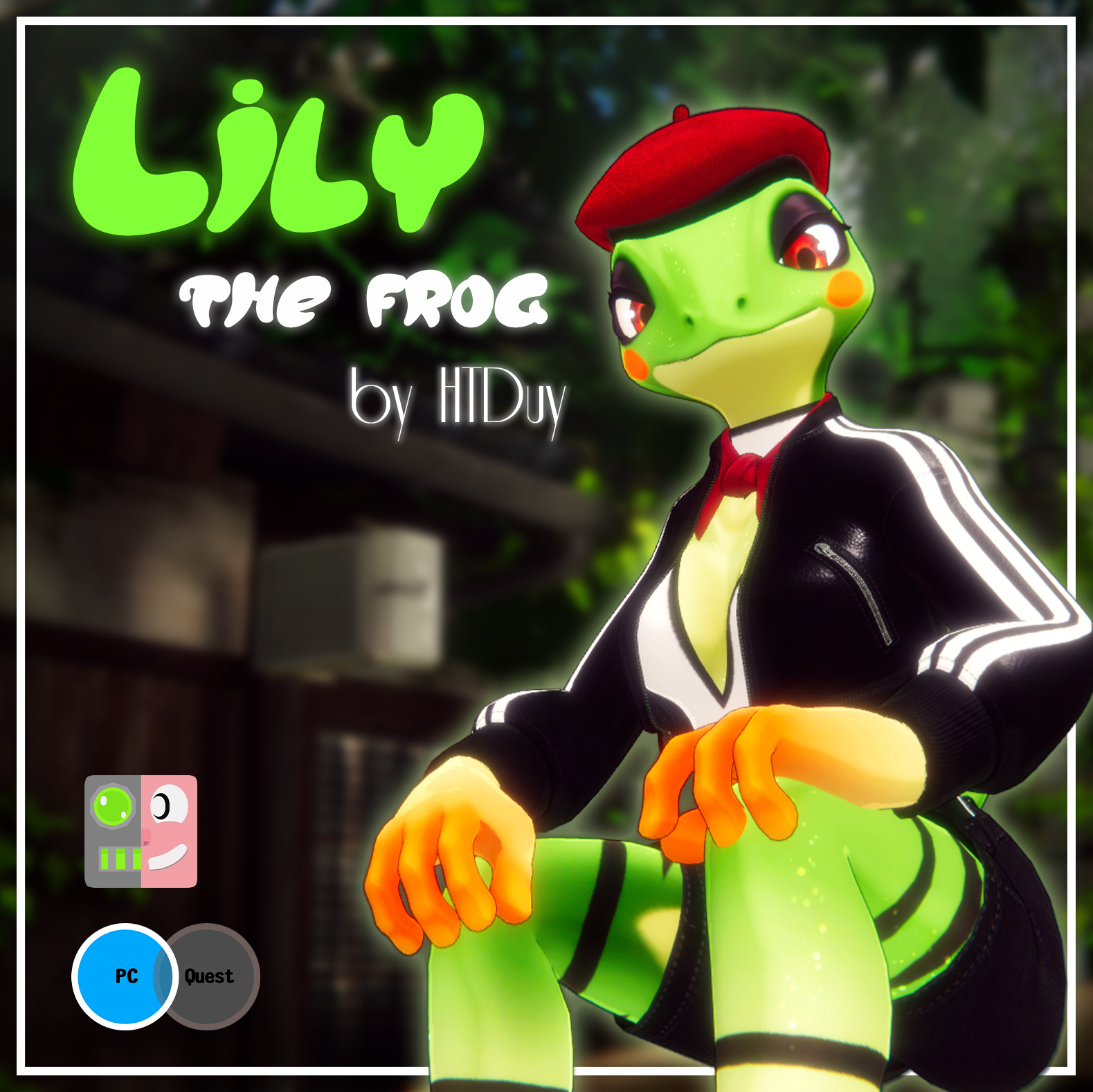 Lily the Frog - [VRChat Avatar] [PC]