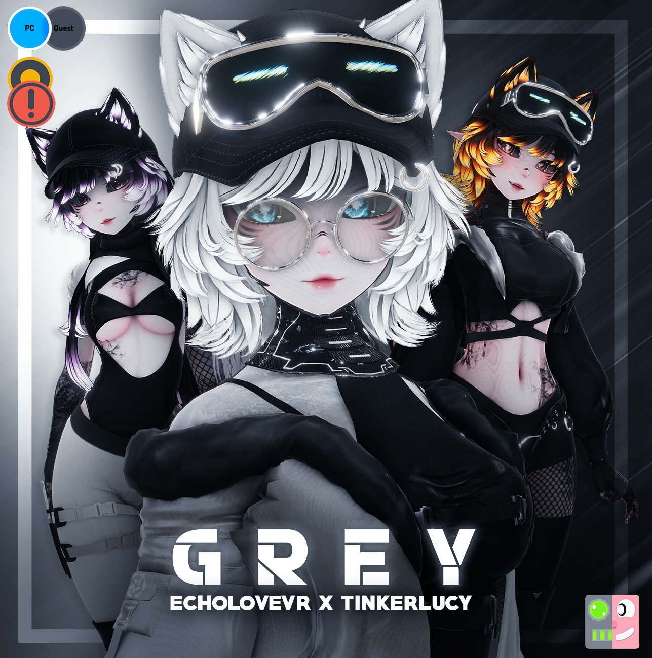 「Grey」PC, MED, VRCFT