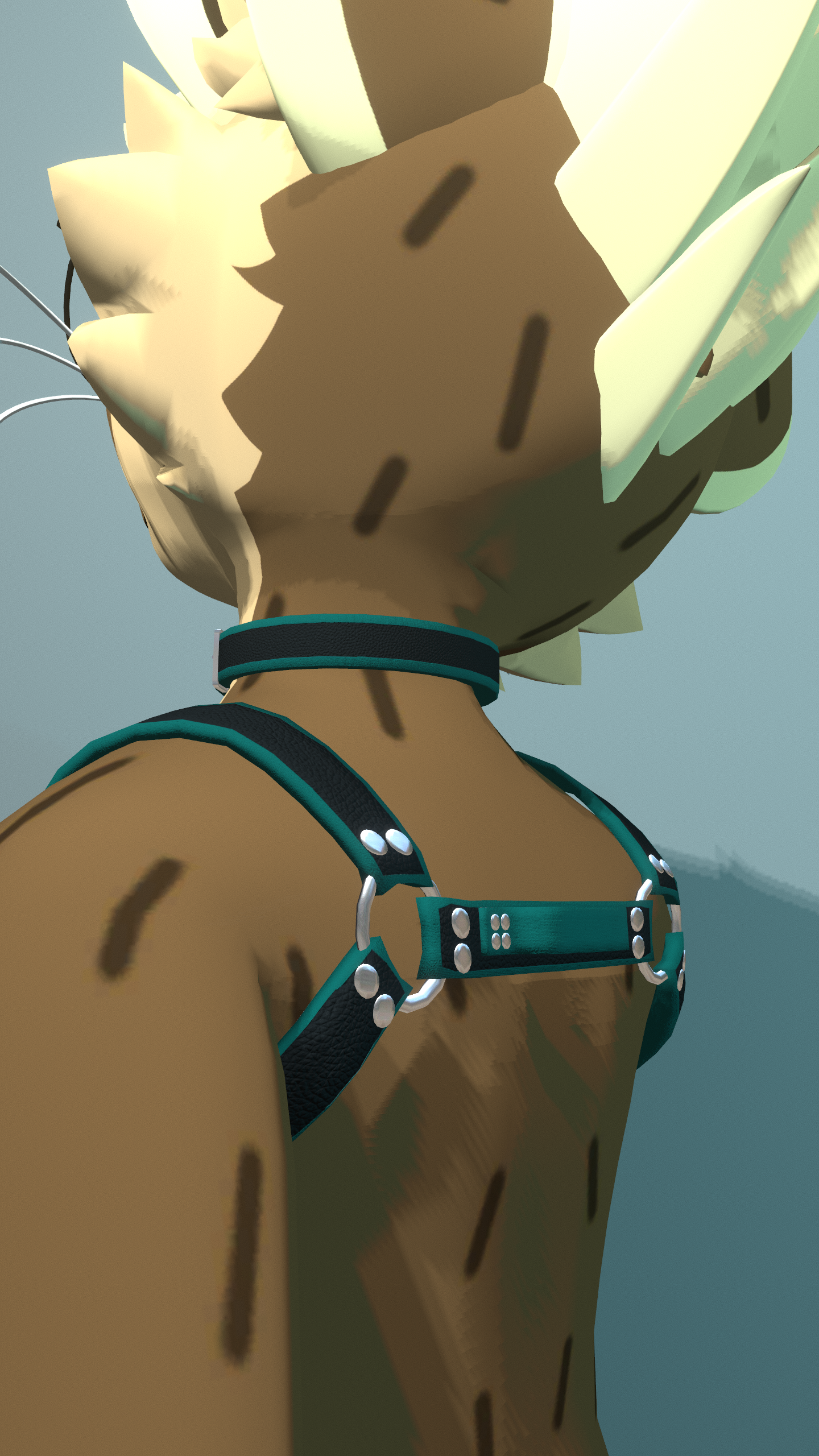 Mayu Collar and Chest Harness