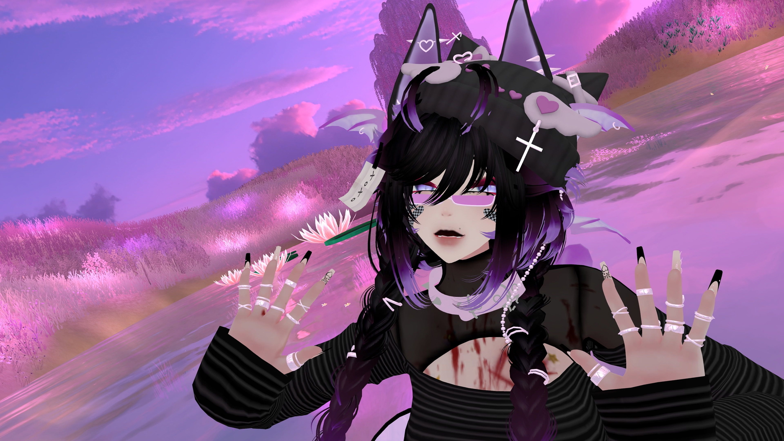 Vampzie ; pc/q ; genderfluid
