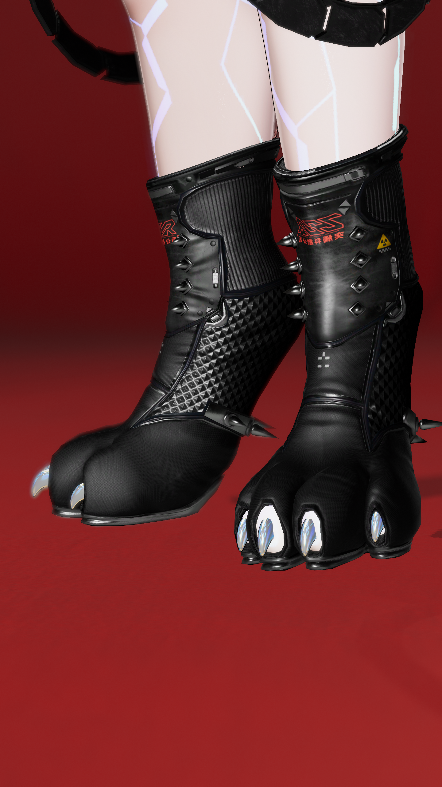 Samurai Tech (VRChat Cyberpunk outfit)