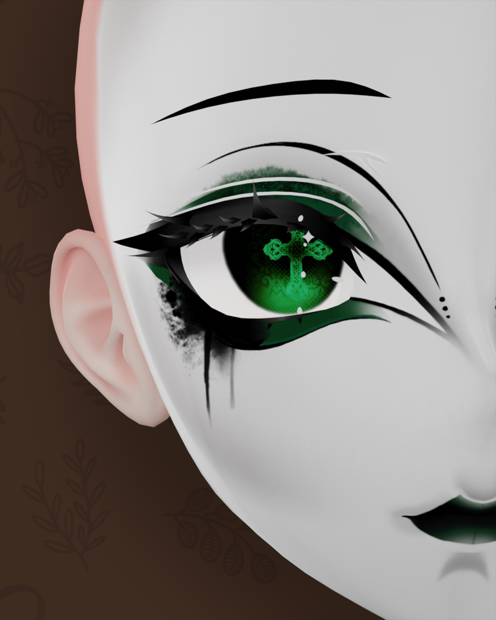 𝓖𝓸𝓽𝓱 𝓕𝓪𝓬𝓮 𝓪𝓷𝓭 𝓔𝔂𝓮 𝓣𝓮𝔁𝓽𝓾𝓻𝓮𝓼 𝓯𝓸𝓻 𝓦𝓲𝓵𝓵𝓪 𝓗𝓮𝓪𝓭