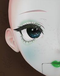 𝓟𝓸𝓻𝓬𝓮𝓵𝓪𝓲𝓷 𝓓𝓸𝓵𝓵 𝓜𝓪𝓴𝓮𝓾𝓹 & 𝓔𝔂𝓮 𝓣𝓮𝔁𝓽𝓾𝓻𝓮𝓼 𝓯𝓸𝓻 𝓦𝓲𝓵𝓵𝓪 𝓗𝓮𝓪𝓭