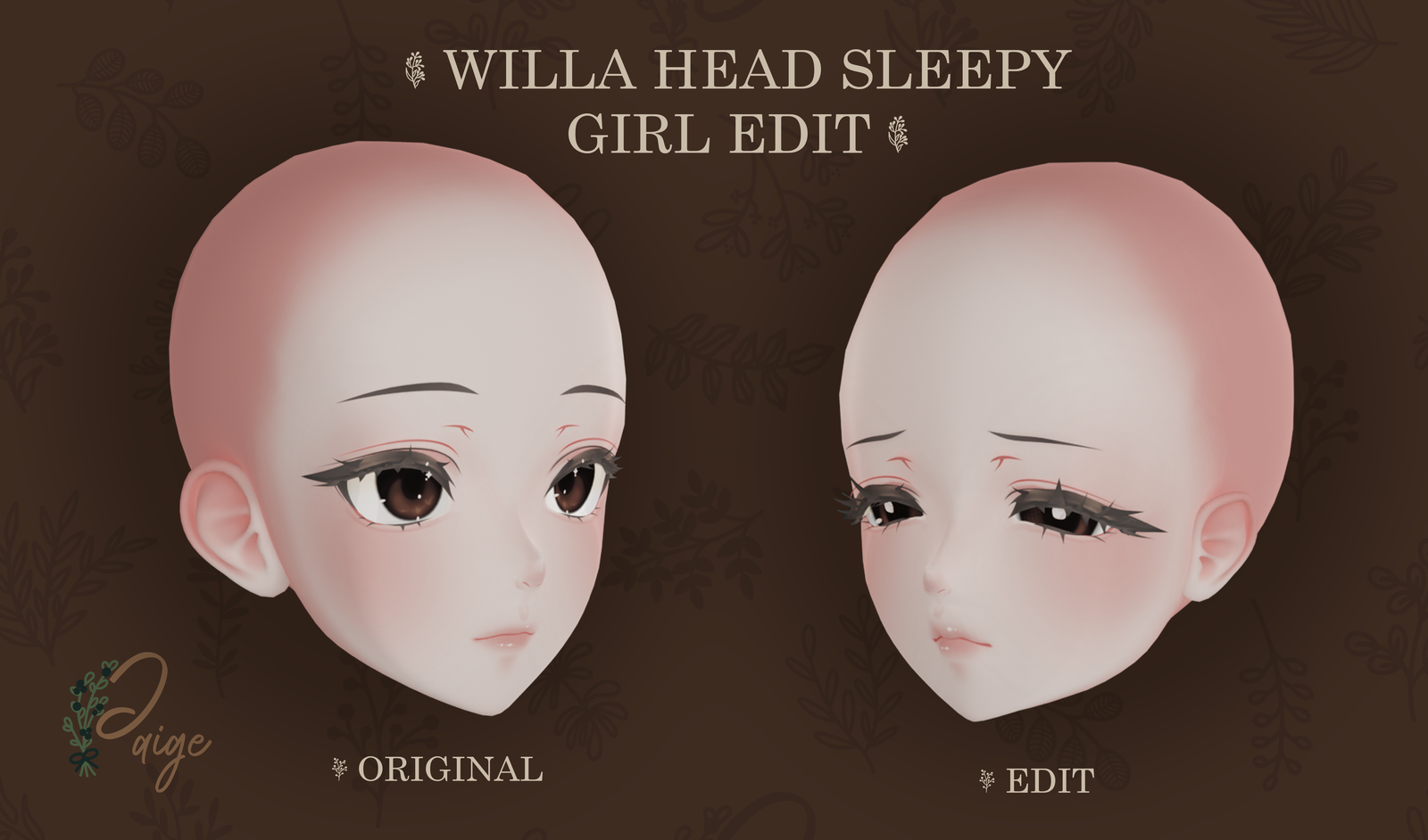 𝓢𝓵𝓮𝓮𝓹𝔂 𝓖𝓲𝓻𝓵 𝓦𝓲𝓵𝓵𝓪 𝓗𝓮𝓪𝓭 𝓔𝓭𝓲𝓽