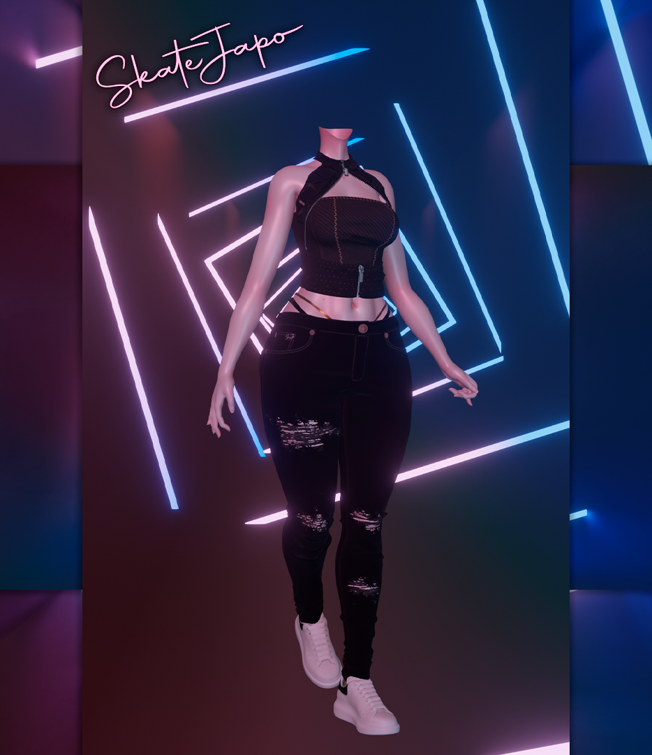 Crop-Top Outfit [Commercial & Personal]