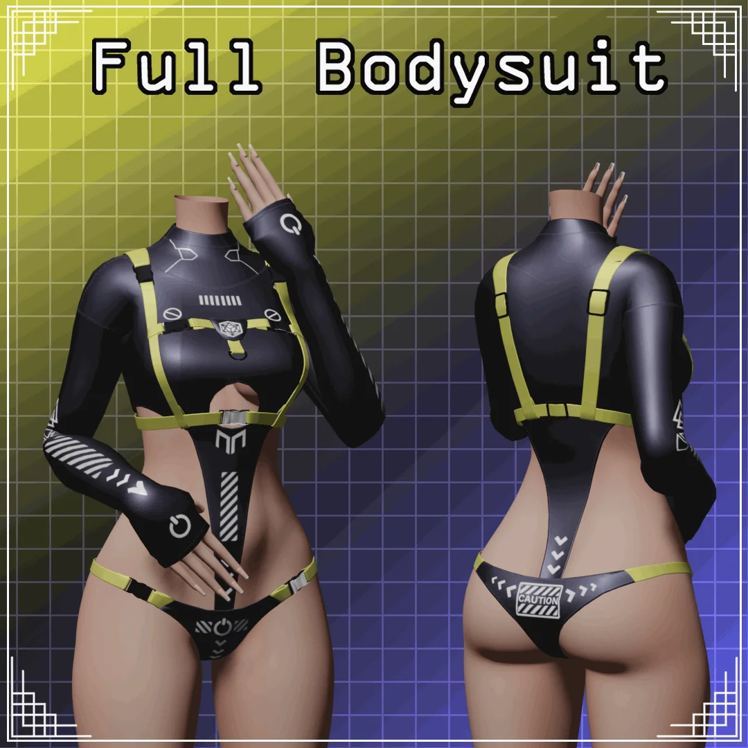Cyber Bodysuit (2pc)