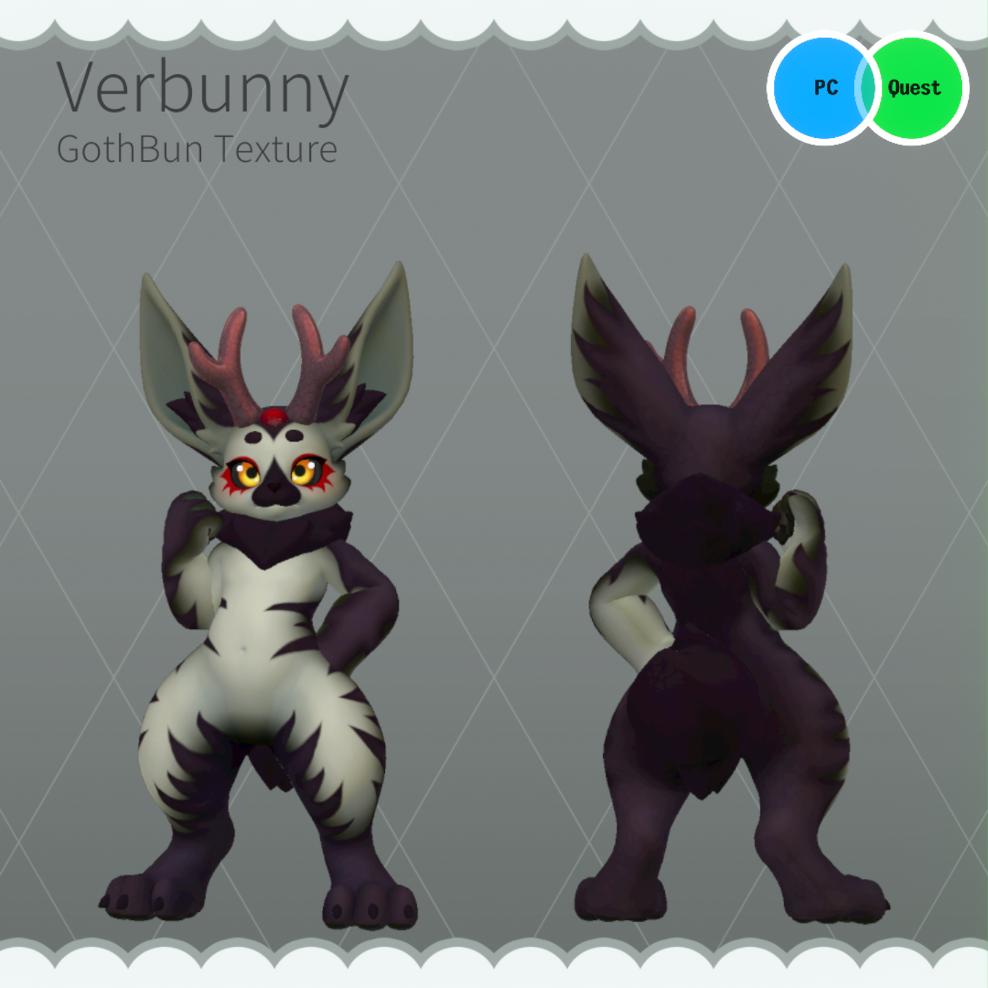 GothBun Texture for Verbunny