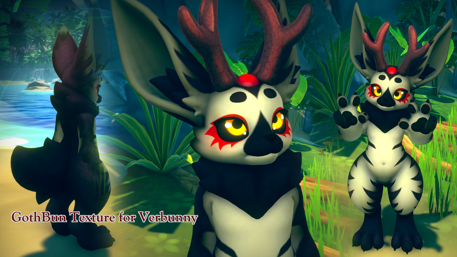 GothBun Texture for Verbunny