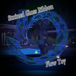 Stained Glass Ribbon - Flow Toy