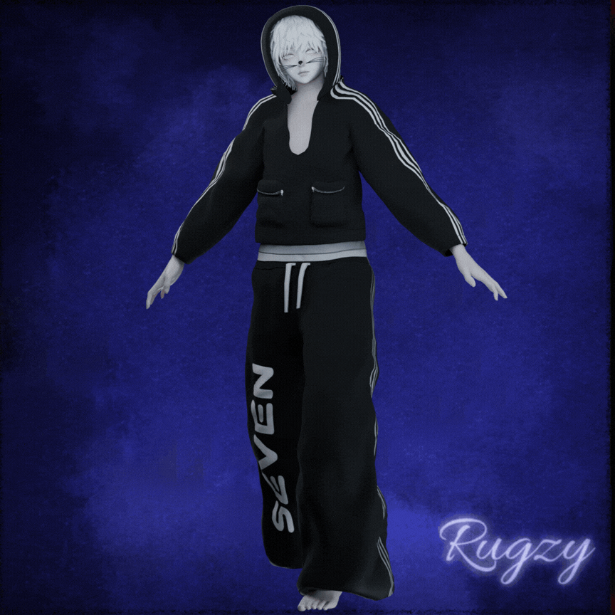 RR Tripple Stripe Open Jacket