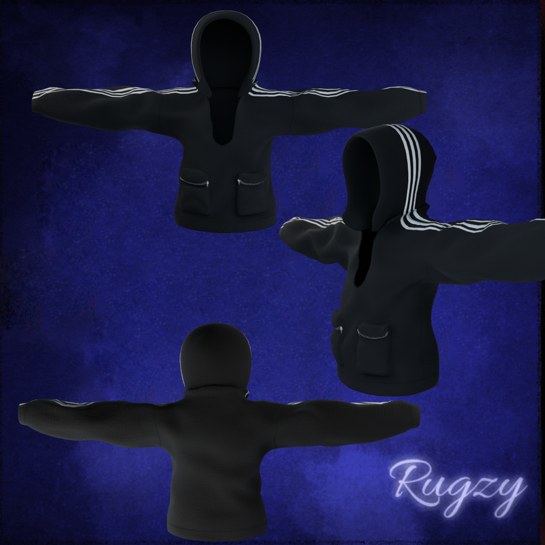 RR Tripple Stripe Open Jacket