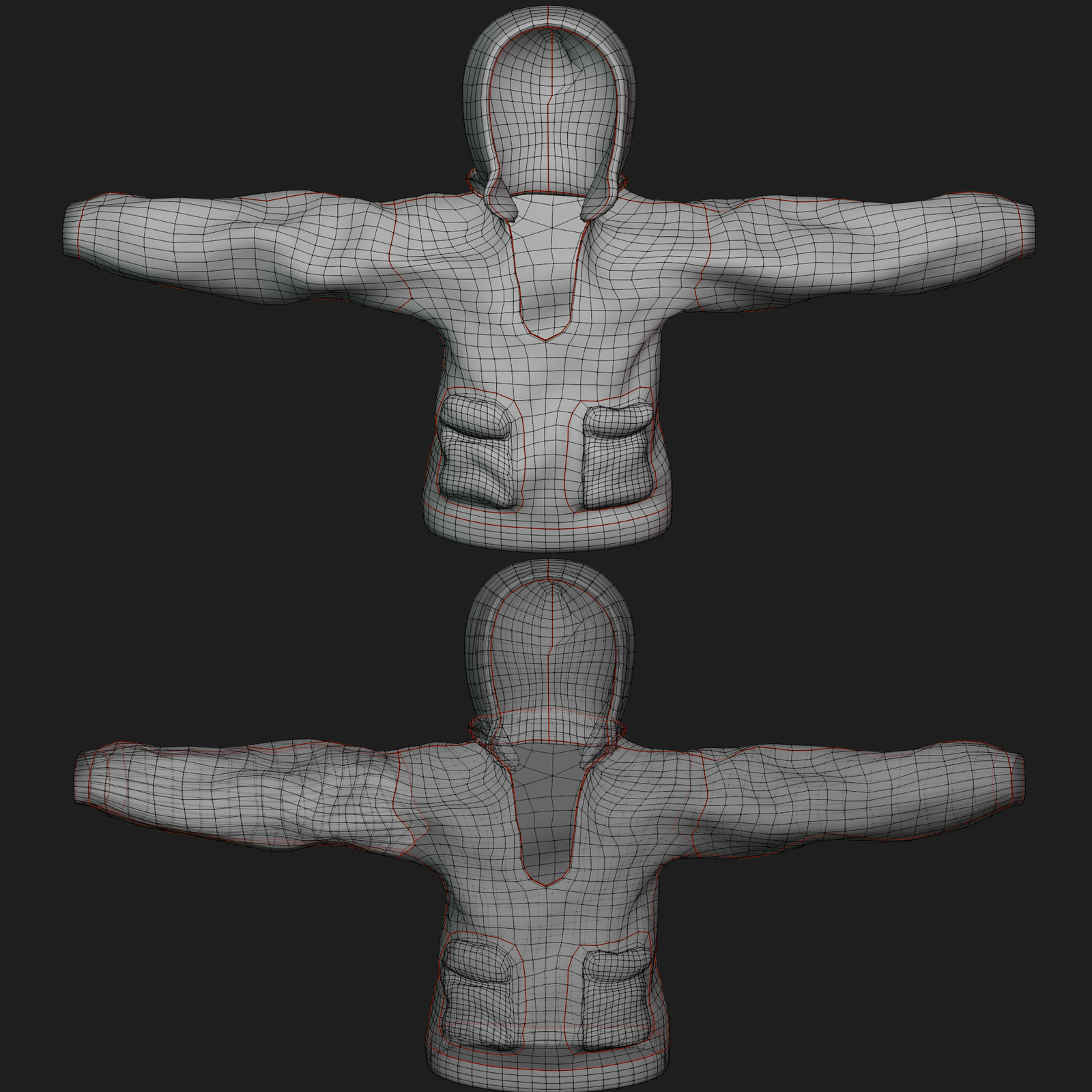 RR Tripple Stripe Open Jacket