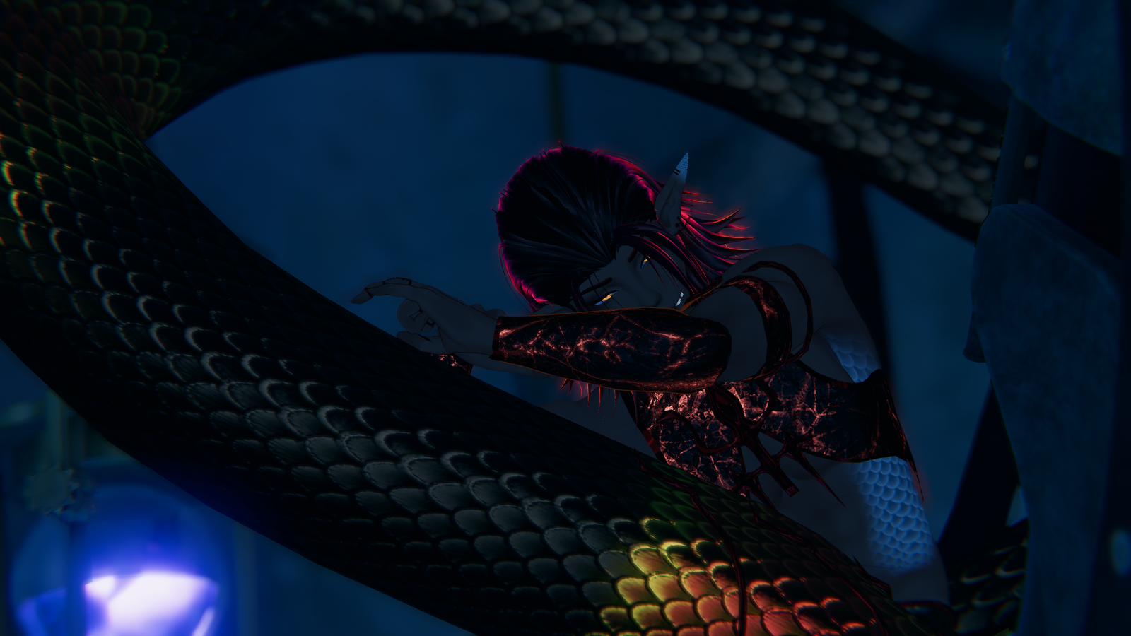 🔺 NAGA - THE SERPENT 🔺 ( PC / QUEST / VRCFT / OPTI / APARTMENT / GOGO ) 🔺