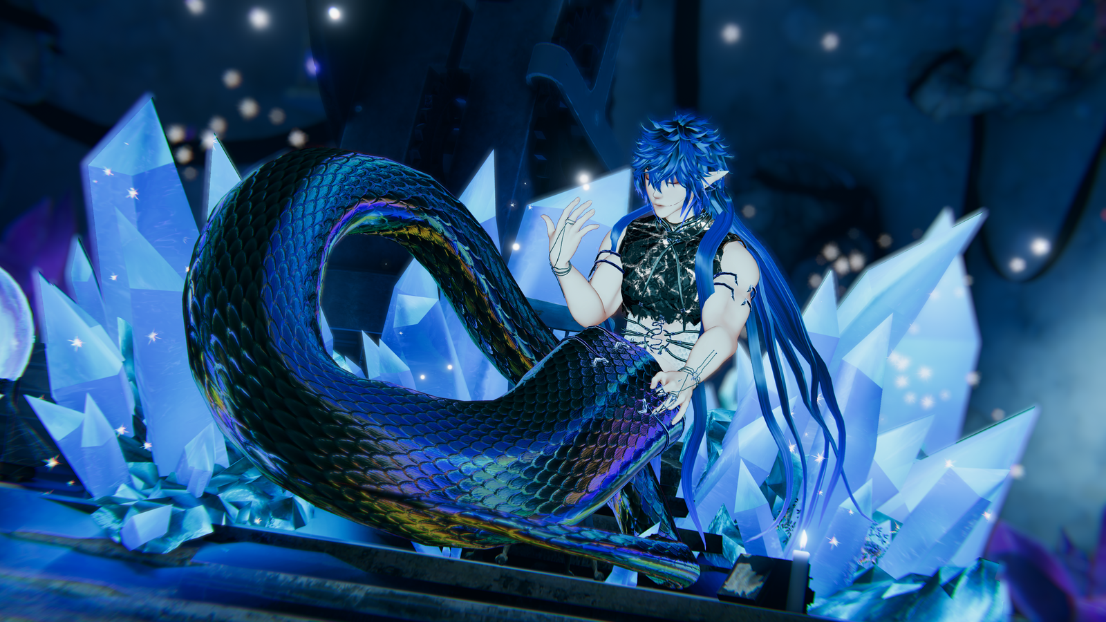 🔺 NAGA - THE SERPENT 🔺 ( PC / QUEST / VRCFT / OPTI / APARTMENT / GOGO ) 🔺