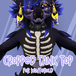 Cropped Tank Top for Winterbold - VRChat Avatar Asset