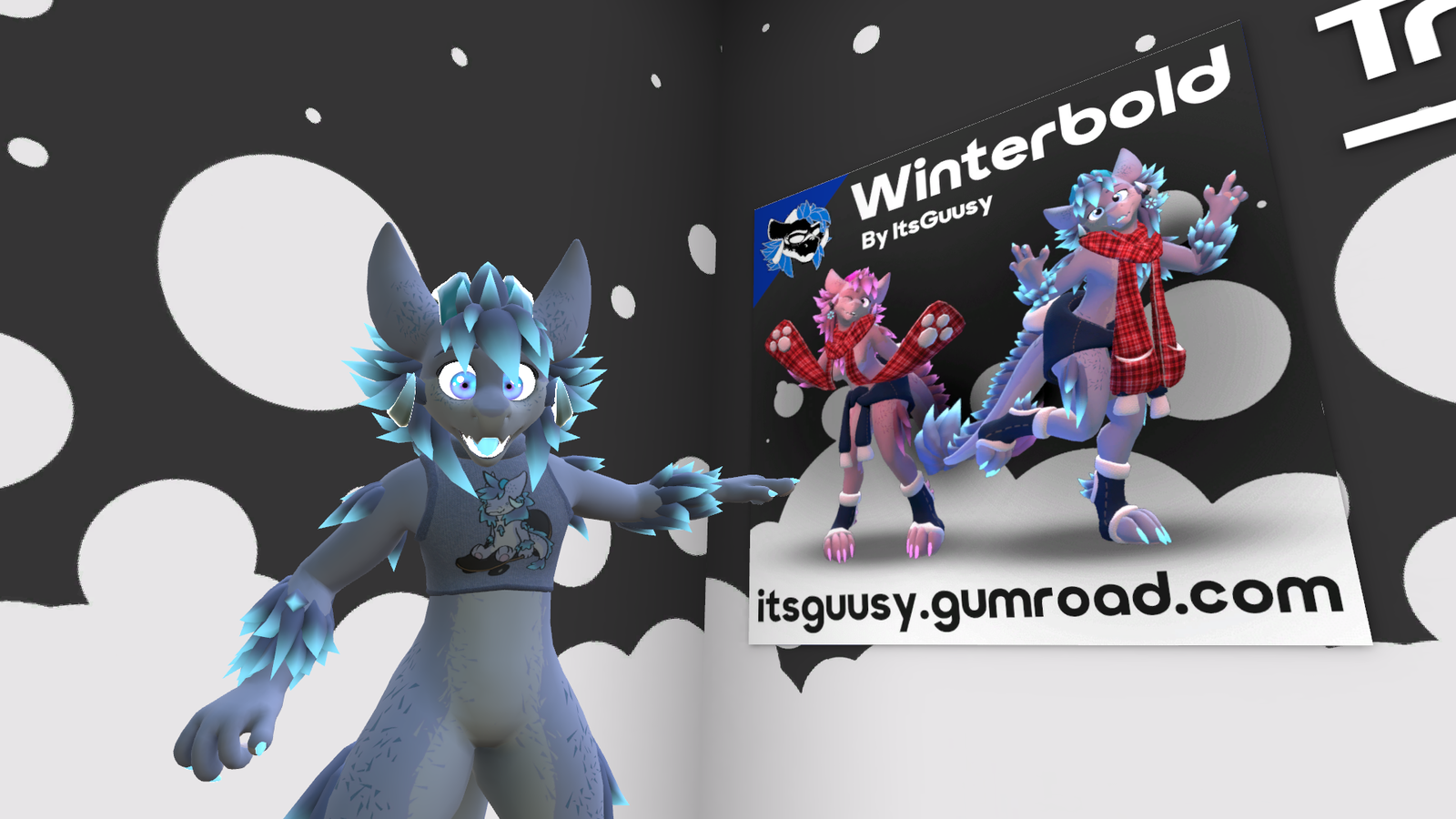 Cropped Tank Top for Winterbold - VRChat Avatar Asset