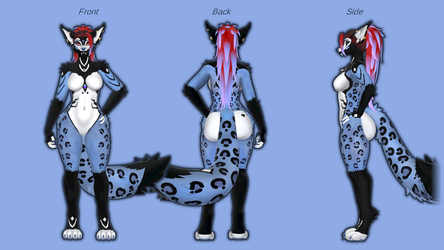 snow loepard texture