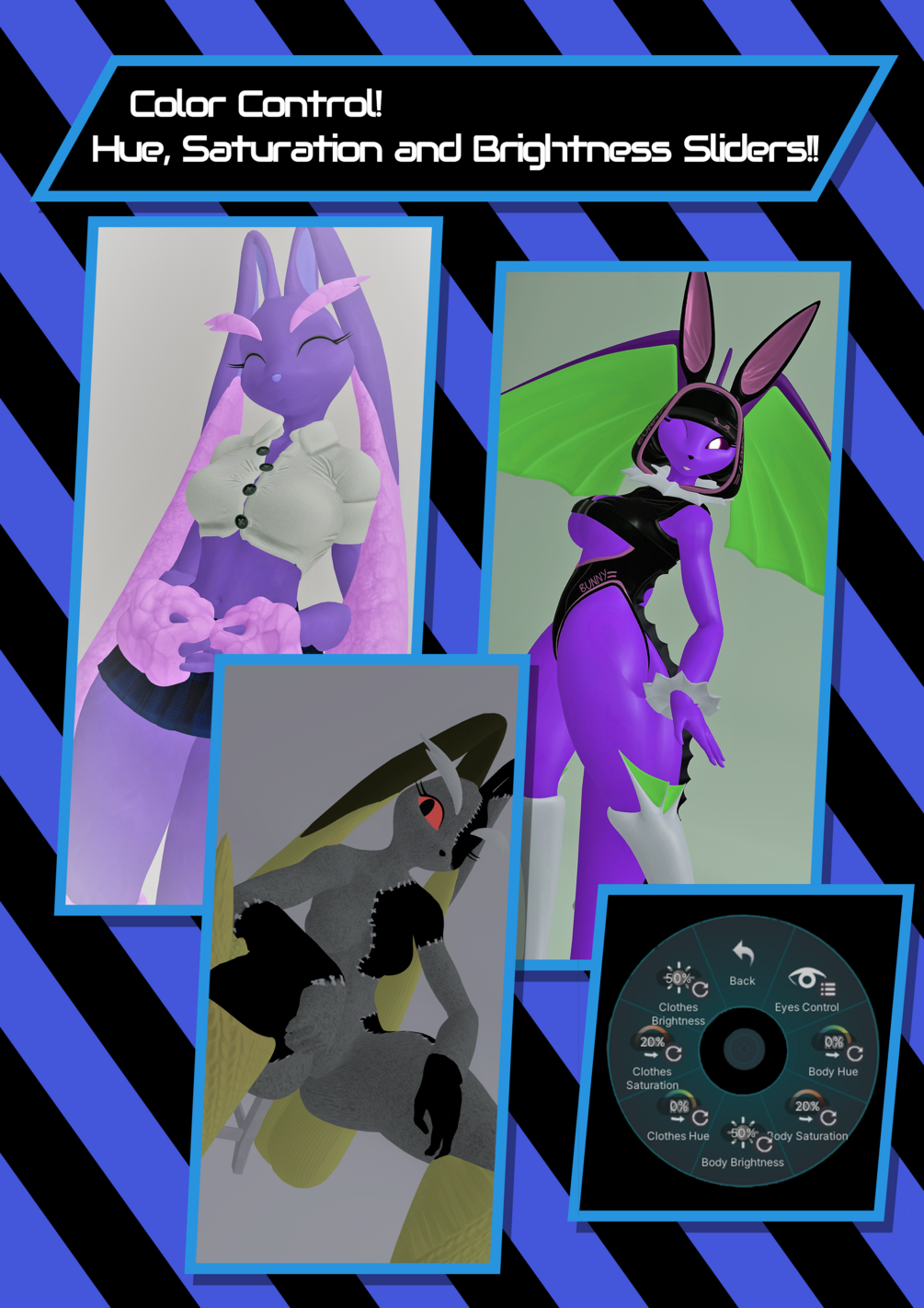 Lopunny VRChat Avatar (Warfaremachine Port)
