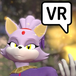 Blaze the Cat VRChat Avatar (Warfaremachine Port)