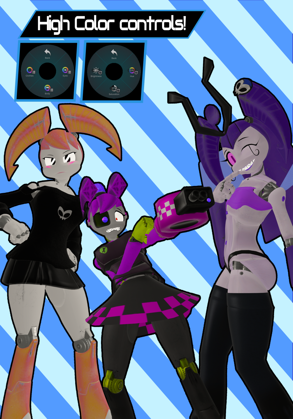 Jenny Wakeman VRChat Avatar (Warfaremachine Port)