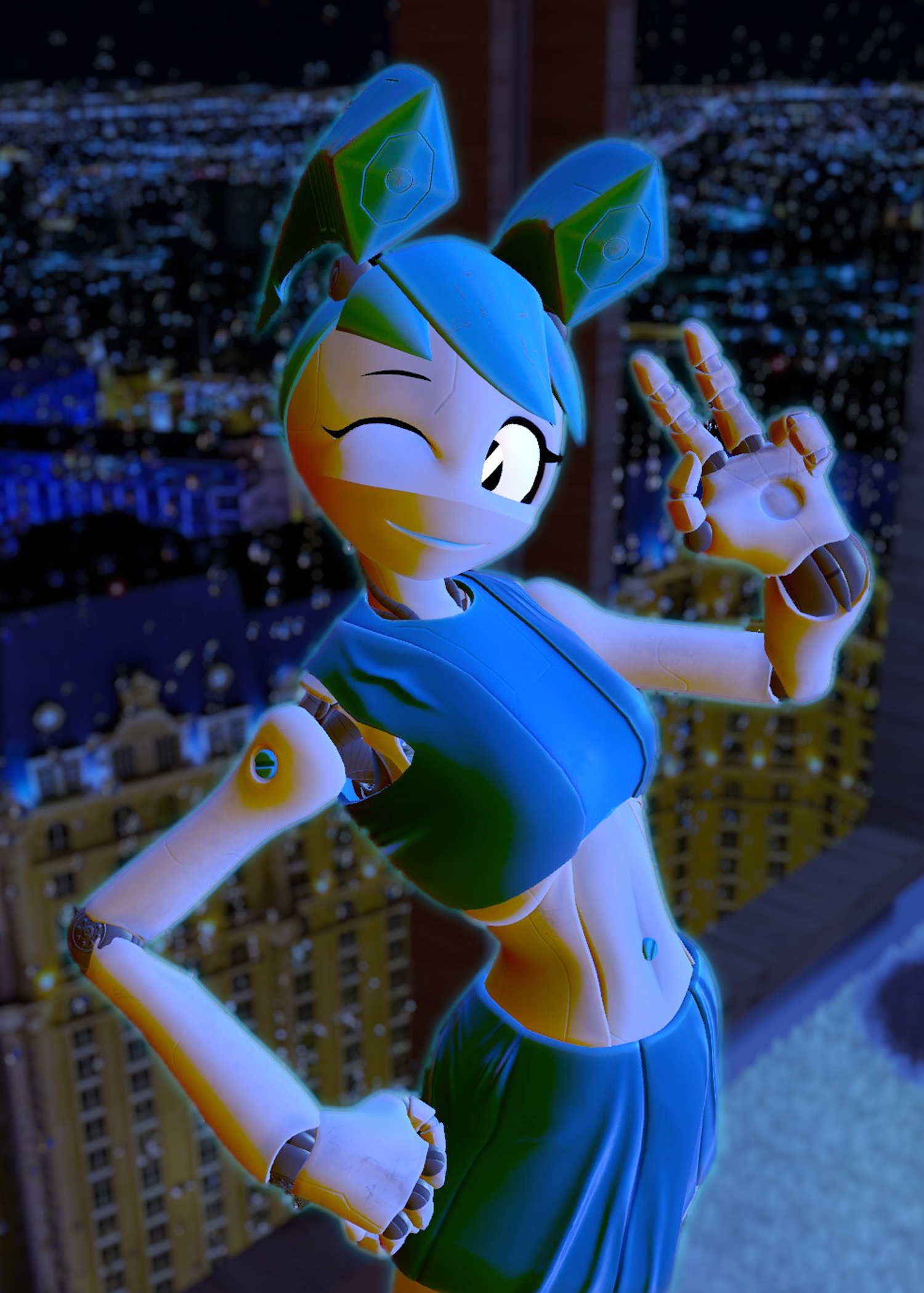 Jenny Wakeman VRChat Avatar (Warfaremachine Port)