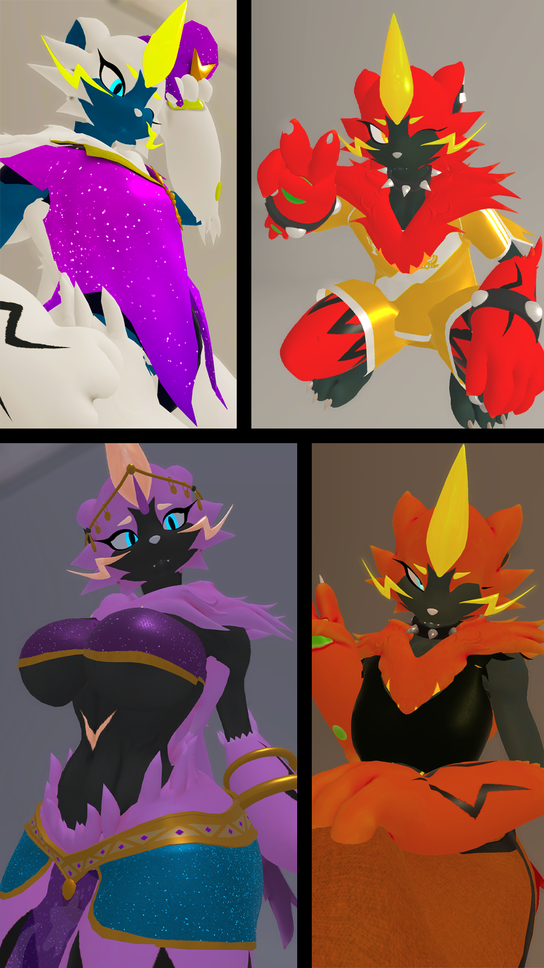 Zeraora VRChat Avatar (Warfaremachine Port)