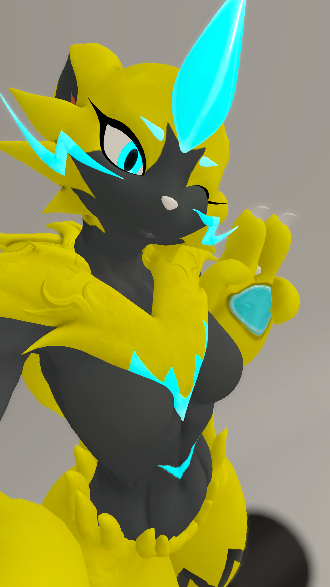 Zeraora VRChat Avatar (Warfaremachine Port)