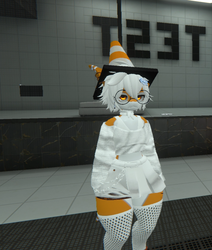 Sabrean Traffic Shork (Texture  W/Cone Hat)