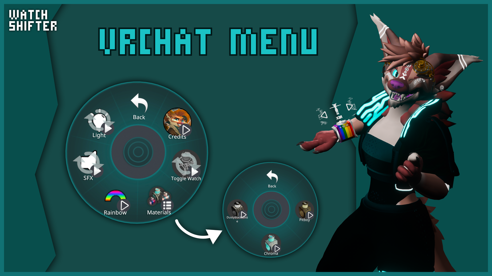 🔁OSCShift - VRChat OSC Asset