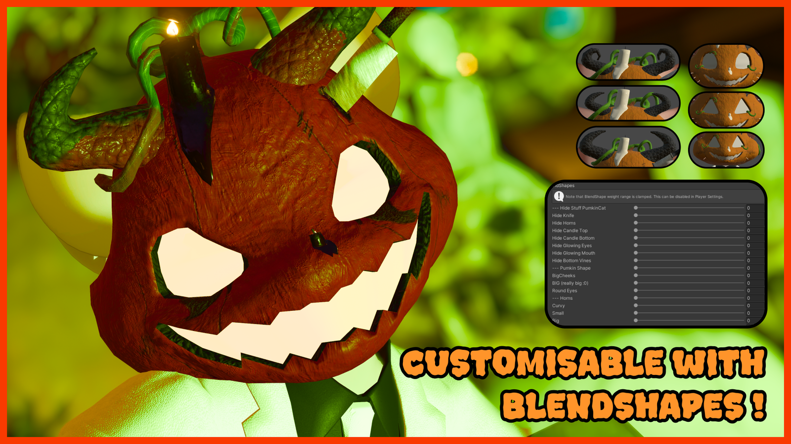 🎃MayroeWeen - Pumkin Head & Lantern (Mayu Avatar)