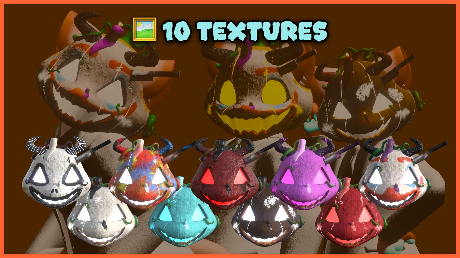 🎃MayroeWeen - Pumkin Head & Lantern (Mayu Avatar)