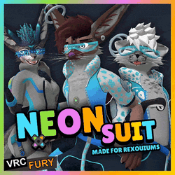 🕹️ NeonSuit - [Made For Rexouium, DiskoRex & Magpie] - Furality Ultra⭐