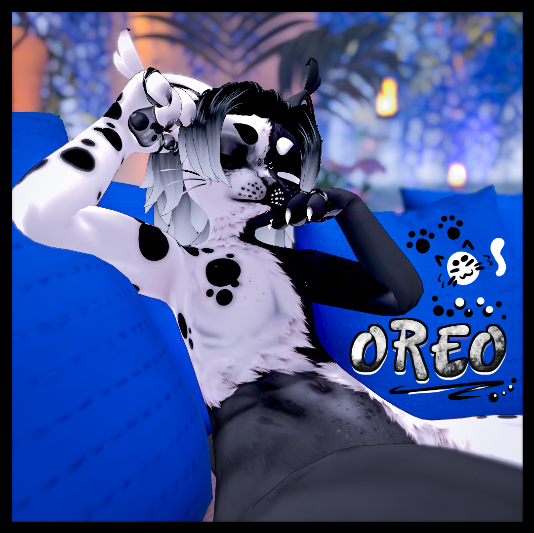 Oreo the Goth Cat - Mayu