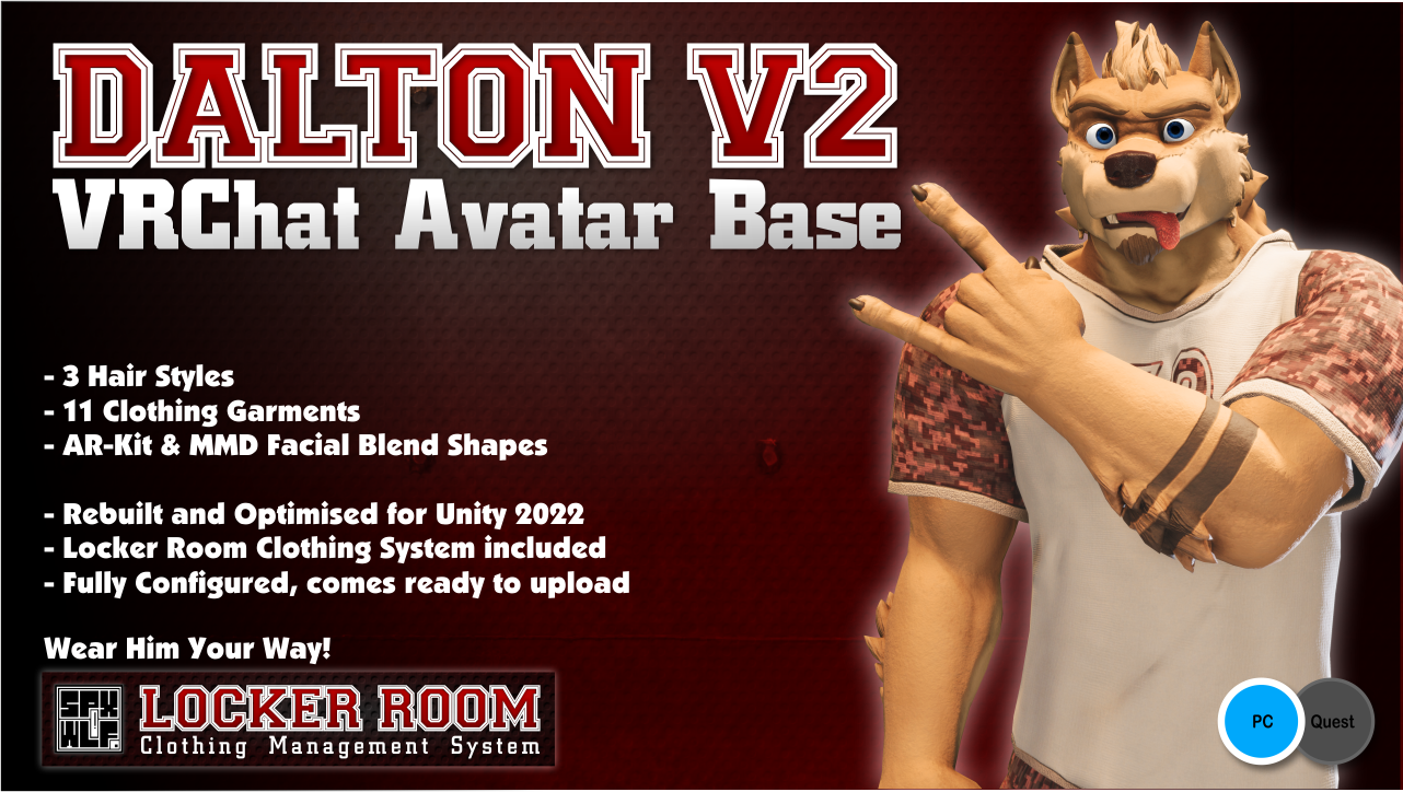 Dalton VRChat Avatar Base