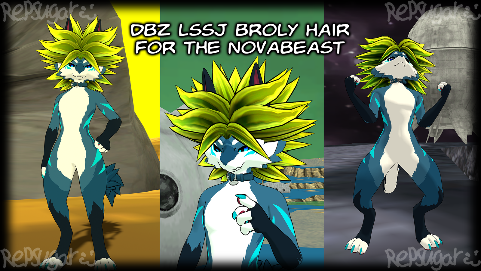 Novabeast Broly Hair