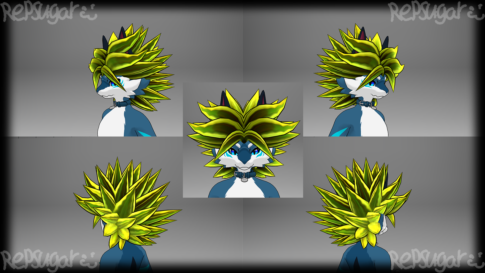 Novabeast Broly Hair