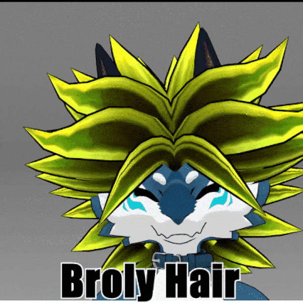 Novabeast Broly Hair