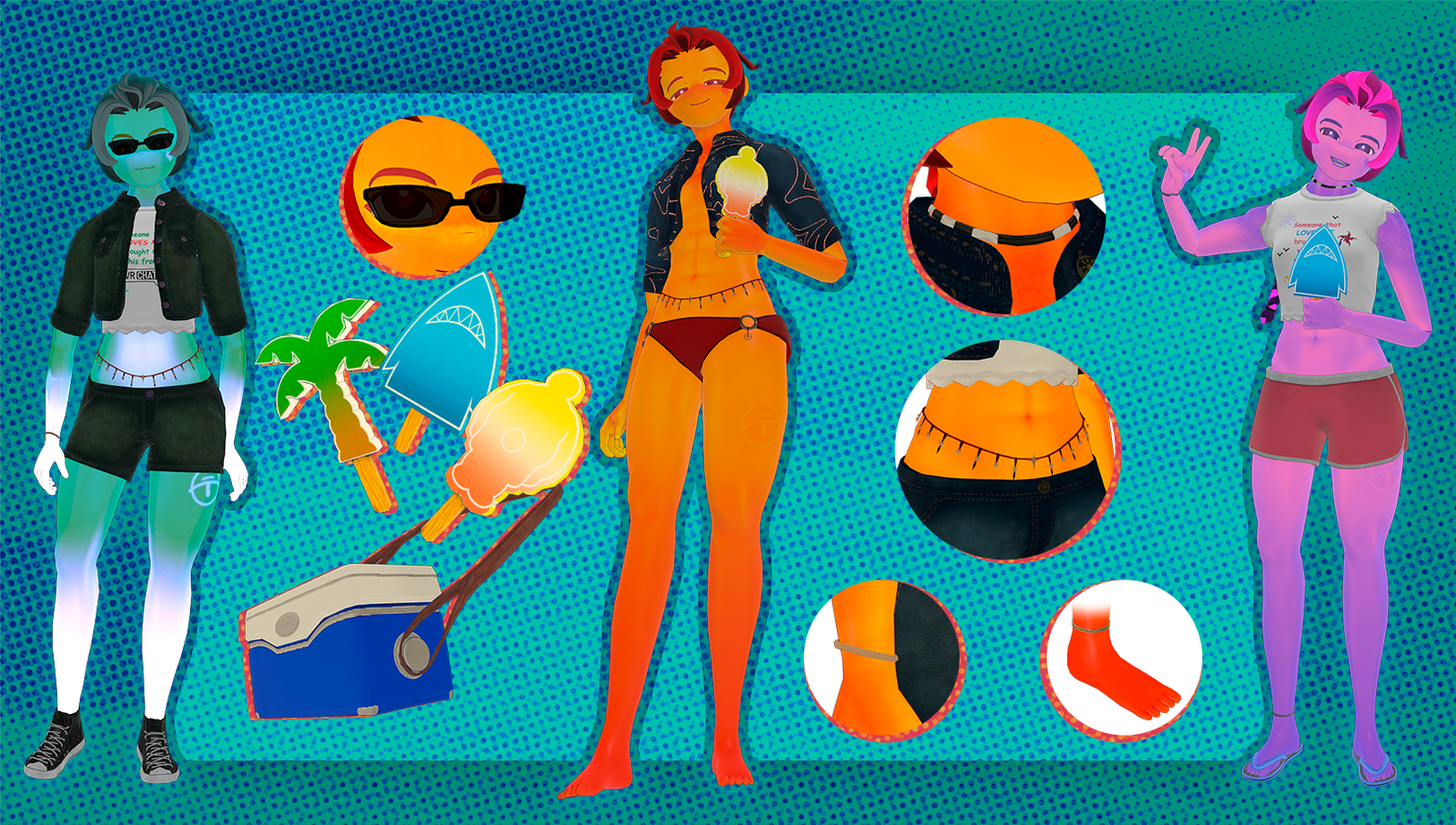 Mango♥ 🟄 VRChat Avatar 🟄 [PC-Quest-Android-iOS]