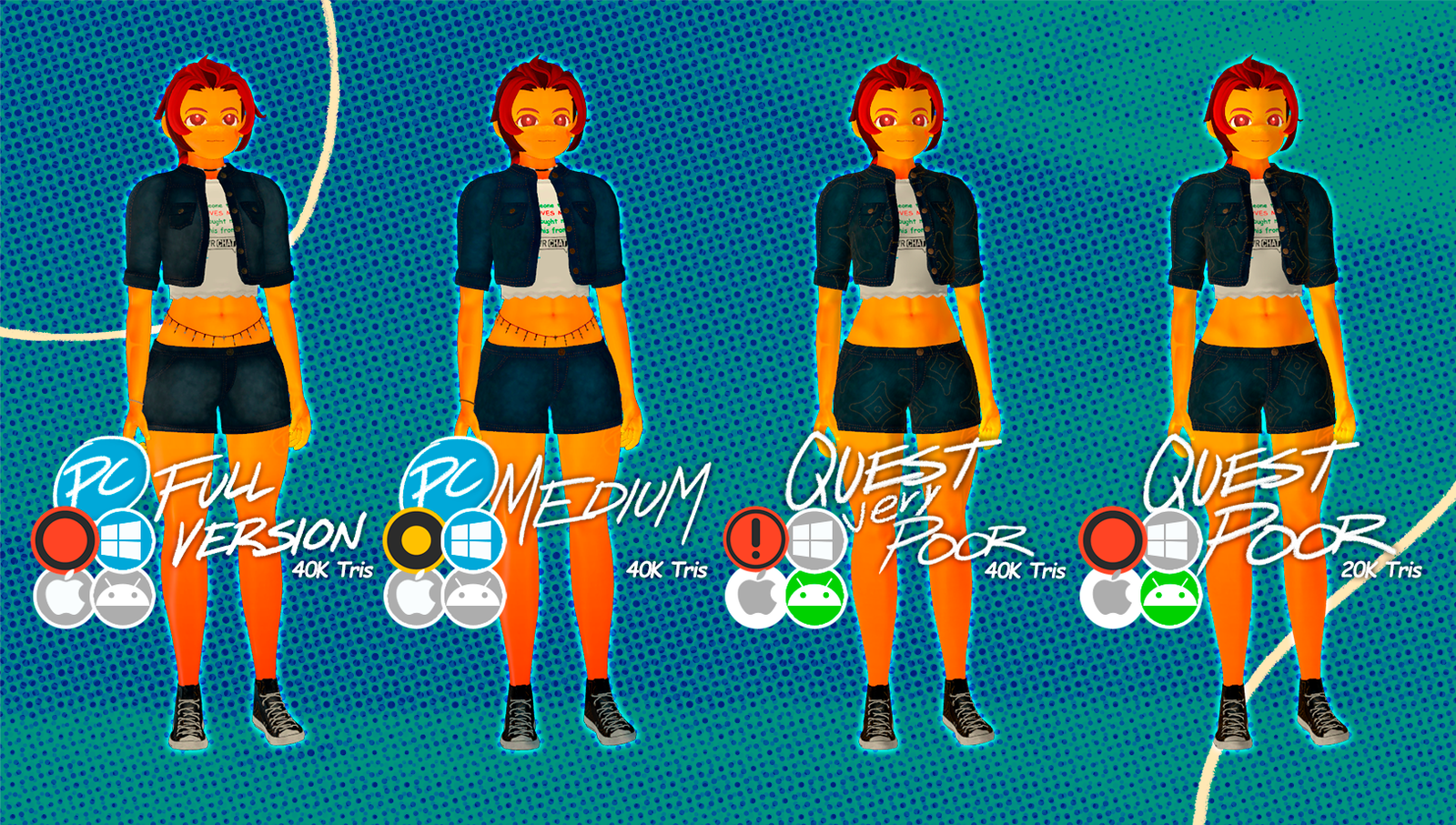 Mango♥ 🟄 VRChat Avatar 🟄 [PC-Quest-Android-iOS]