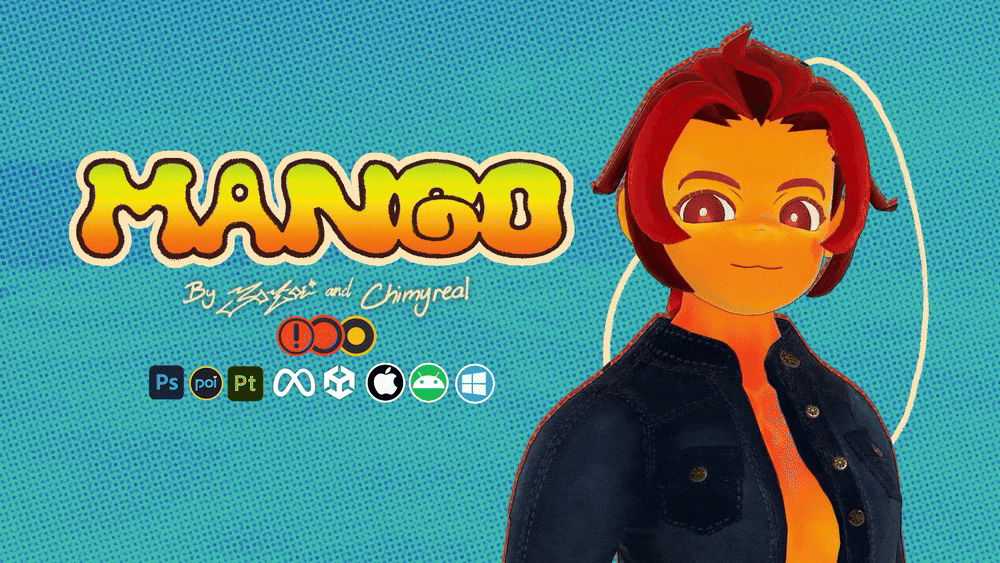 Mango♥ 🟄 VRChat Avatar 🟄 [PC-Quest-Android-iOS]