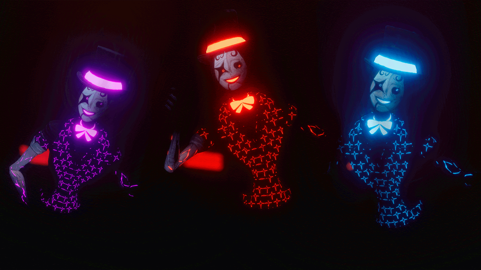 FREE ┼ Hollow Marionettist ┼ Face Tracking ┼ VRChat Avatar ┼ [PC-Quest-Mobile]