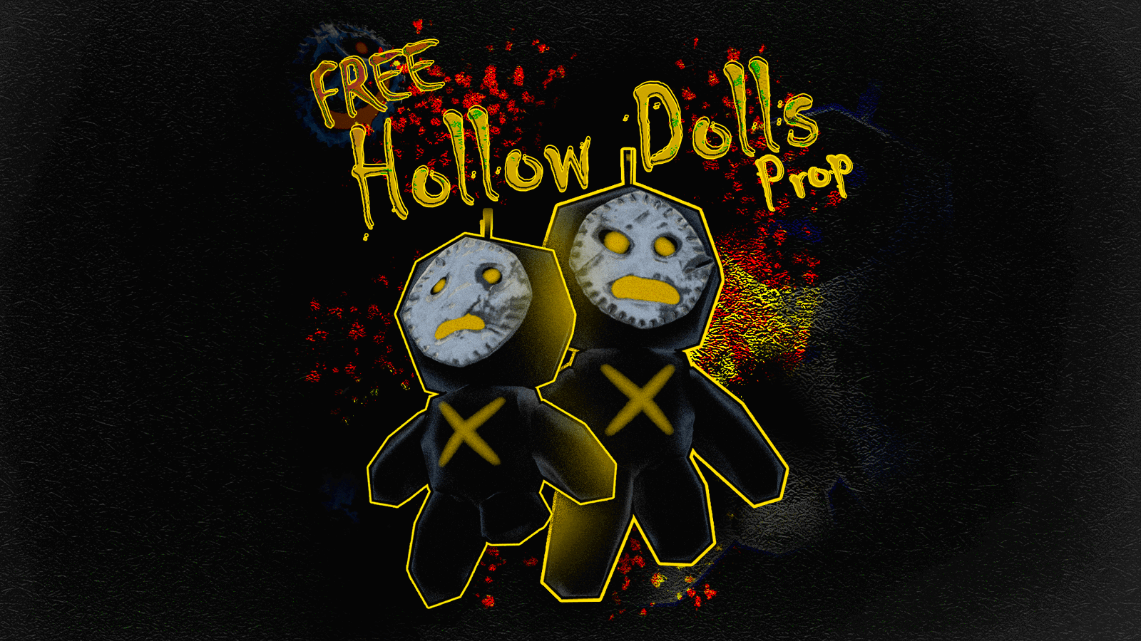 FREE  ┼  [Prop] Hollow Dolls [VRChat] 