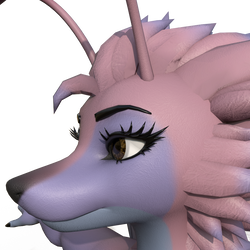 Realistic normal maps for Darbi's Fox Moth.